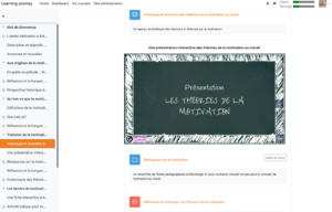 screen shot motivation course